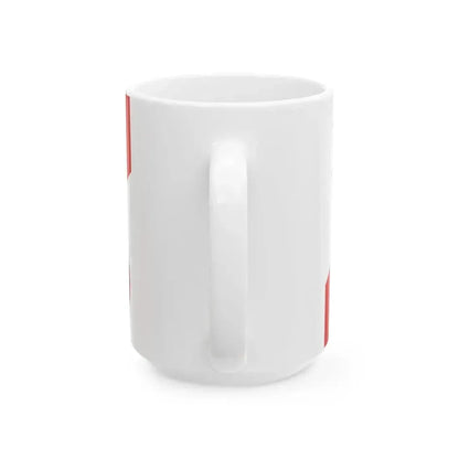 Flag Ceulemans Cup Korea-Vietnam-Japan (Japan) White Coffee Mug - Go Mug Yourself