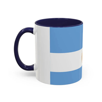 Flag de Marina Argentina 1818 - Accent Coffee Mug - Go Mug Yourself