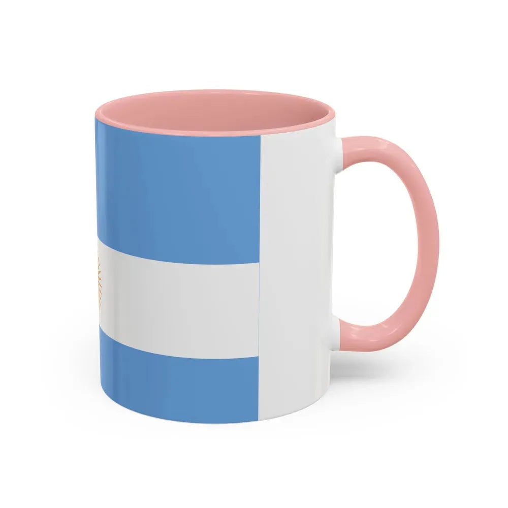 Flag de Marina Argentina 1818 - Accent Coffee Mug - Go Mug Yourself