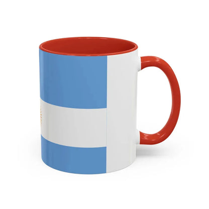 Flag de Marina Argentina 1818 - Accent Coffee Mug - Go Mug Yourself