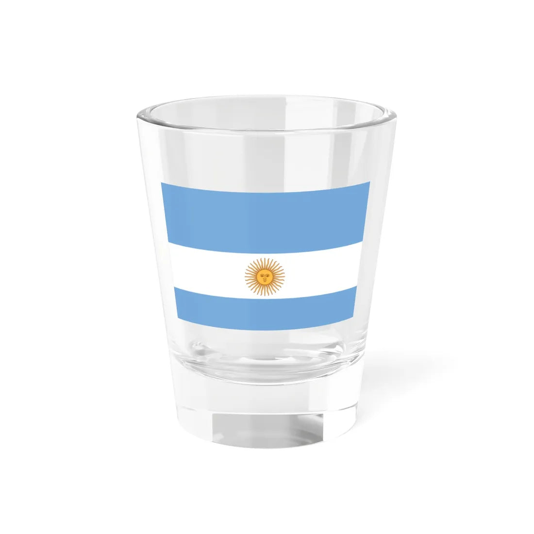 Flag de Marina Argentina 1818 (Argentina) Shot Glass 1.5oz 1.5oz - Go Mug Yourself