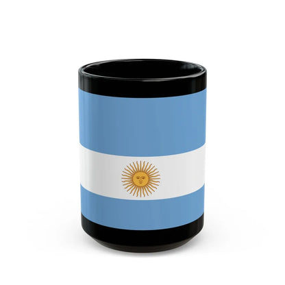 Flag de Marina Argentina 1818 - Black Coffee Mug-15oz-Go Mug Yourself