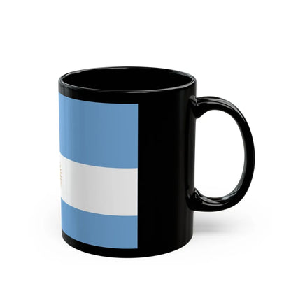 Flag de Marina Argentina 1818 - Black Coffee Mug-Go Mug Yourself