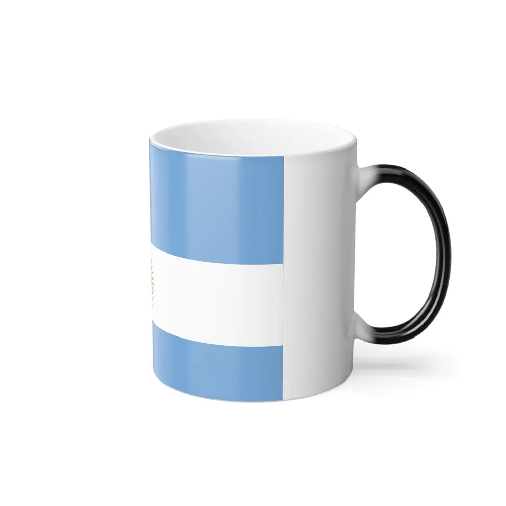 Flag de Marina Argentina 1818 - Color Changing Mug 11oz-Go Mug Yourself