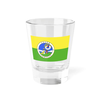 FLAG-Fejer-megye (Hungary) Shot Glass 1.5oz 1.5oz - Go Mug Yourself