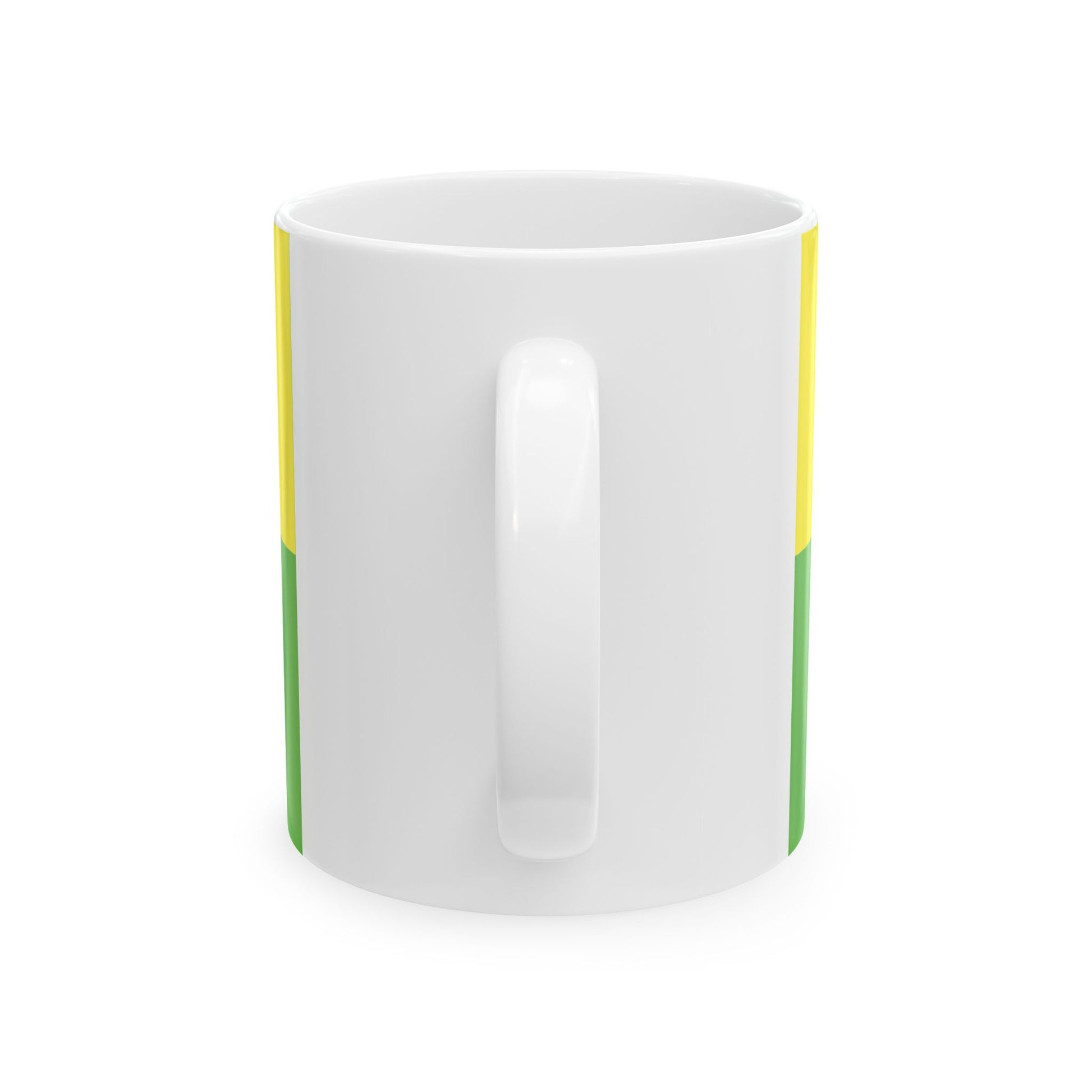 FLAG-Fejer-megye (Hungary) White Coffee Mug-Go Mug Yourself