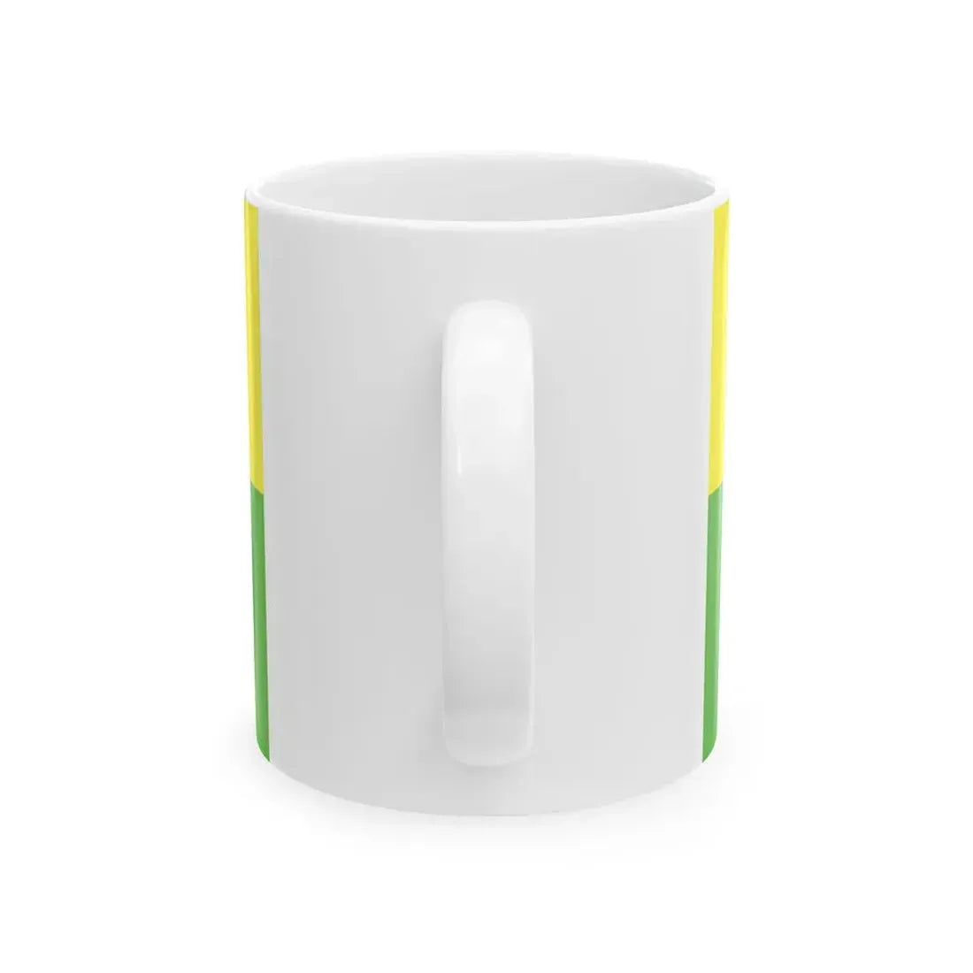 FLAG-Fejer-megye (Hungary) White Coffee Mug - Go Mug Yourself