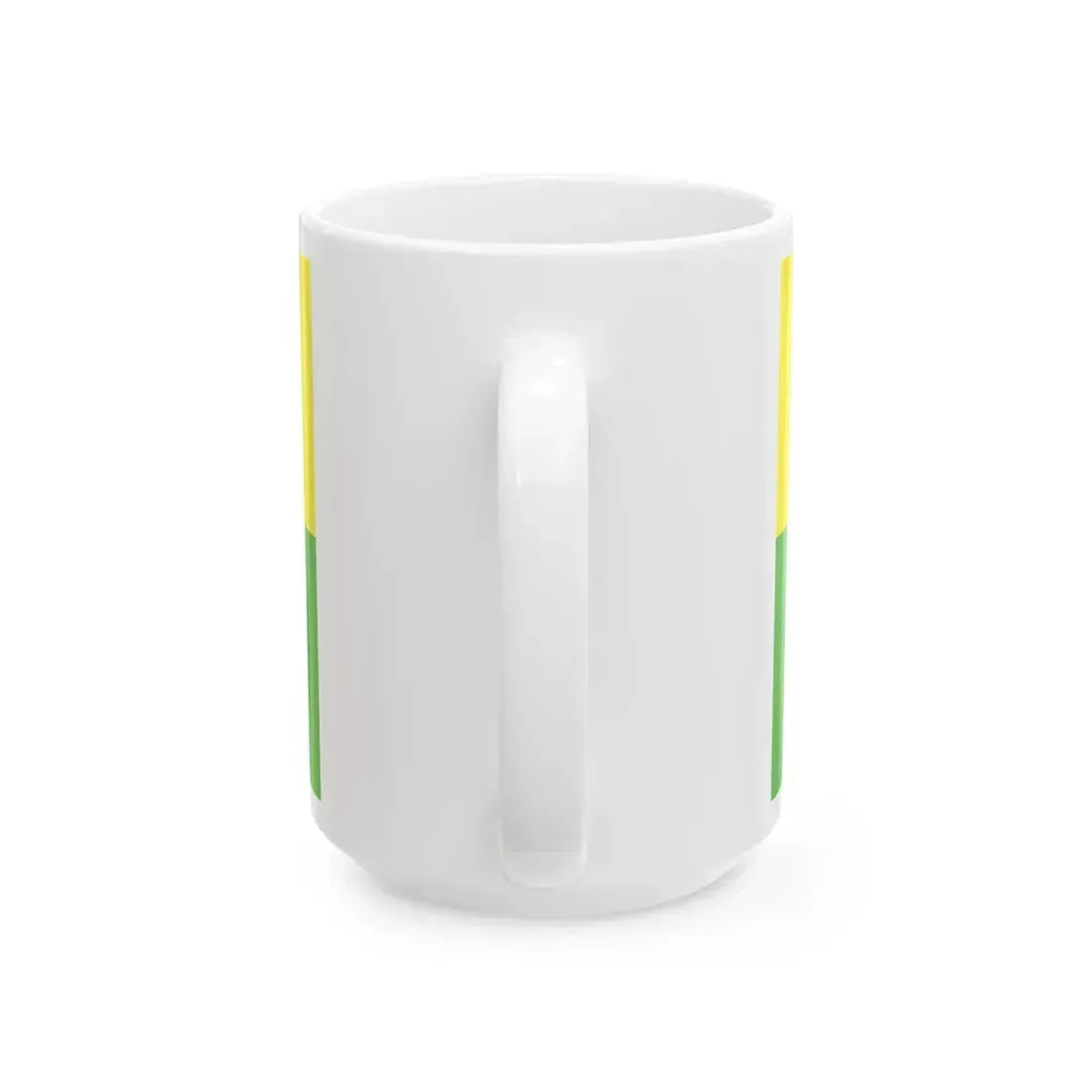 FLAG-Fejer-megye (Hungary) White Coffee Mug - Go Mug Yourself