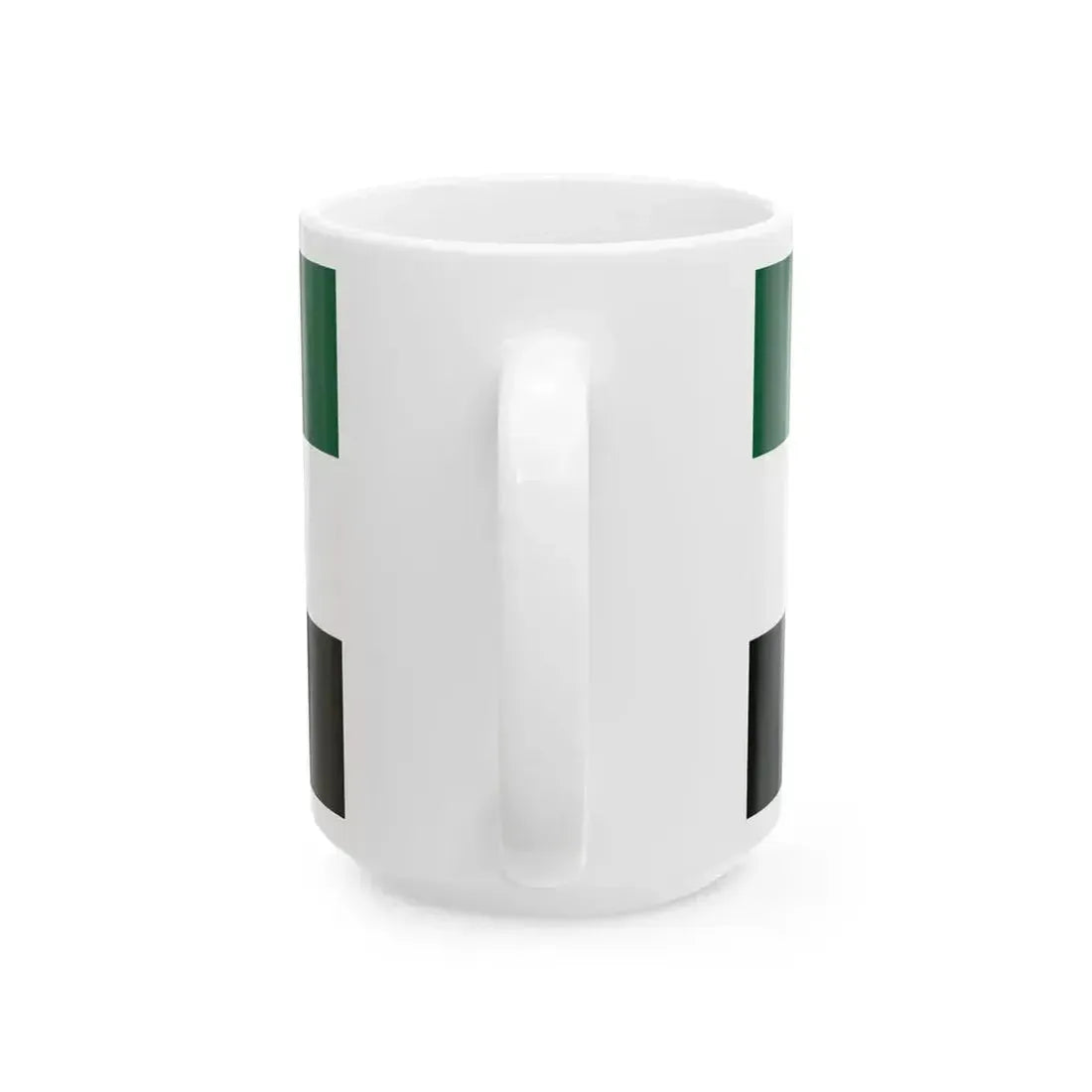 Flag flown in Panjshir 2019 (Afghanistan) White Coffee Mug - Go Mug Yourself