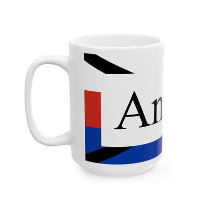 Flag for Russian Athletes not starting for Russia (Russia) White Coffee Mug - Go Mug Yourself