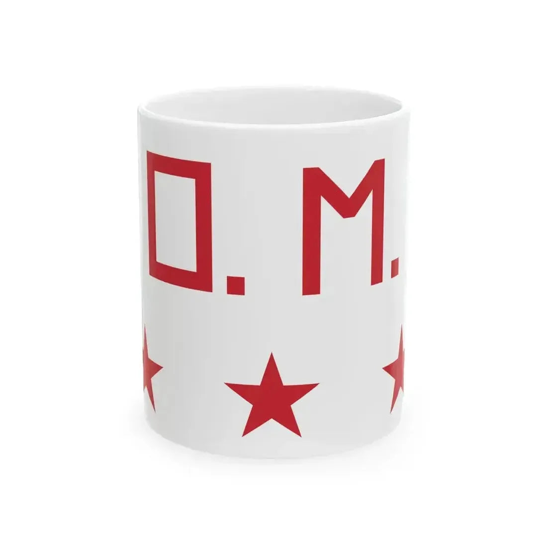 Flag for the military ordinary of Italy (Italy) White Coffee Mug 11oz - Go Mug Yourself