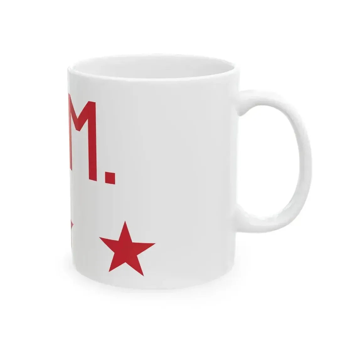 Flag for the military ordinary of Italy (Italy) White Coffee Mug - Go Mug Yourself