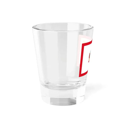 Flag for the Minister of Defense Peru (Peru) Shot Glass 1.5oz - Go Mug Yourself