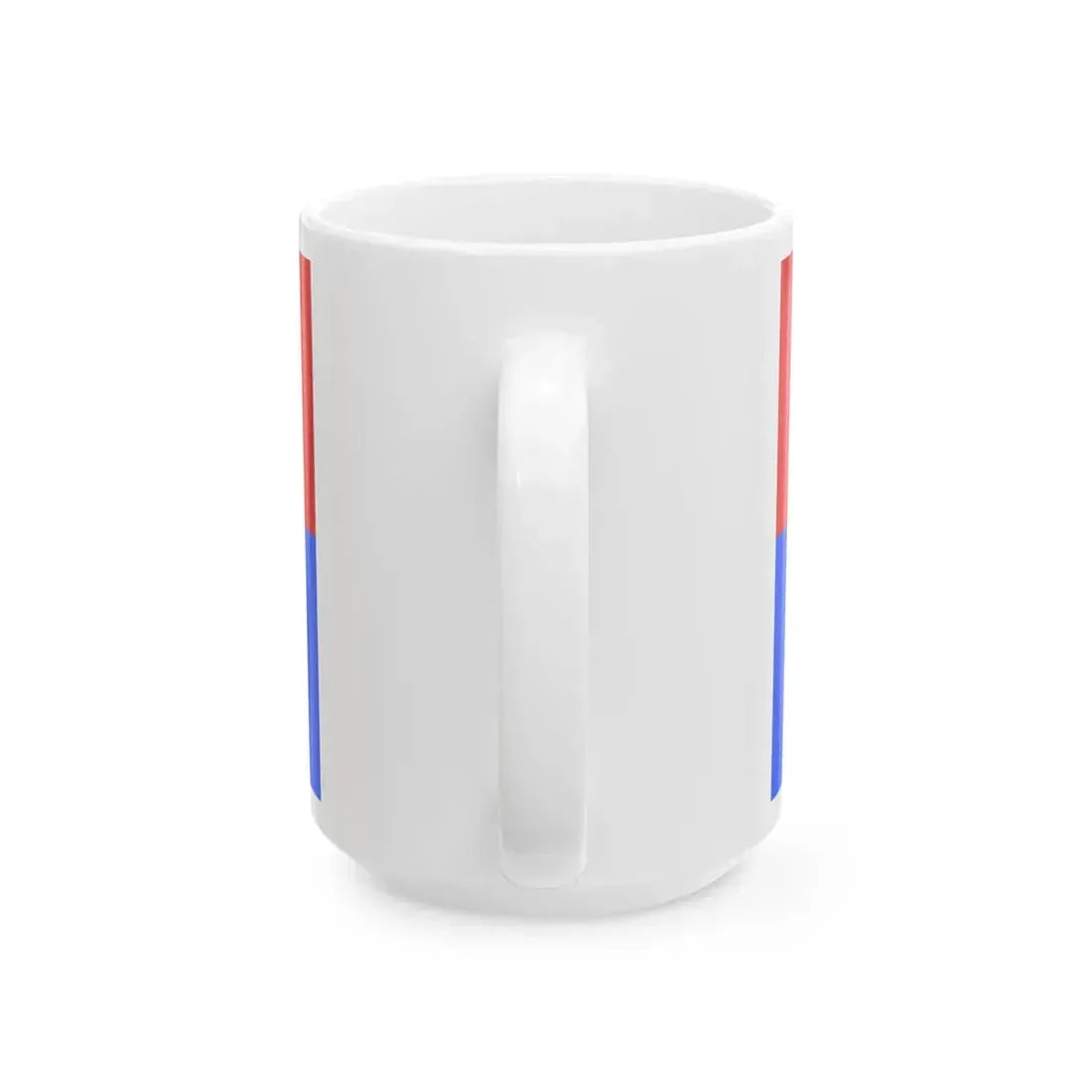 FLAG-Gyor-Moson-Sopron-megye (Hungary) White Coffee Mug - Go Mug Yourself