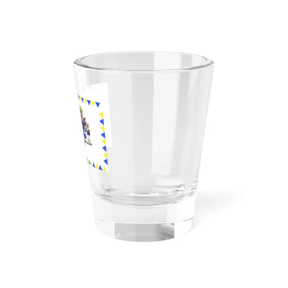 FLAG-Hajdu-Bihar-megye (Hungary) Shot Glass 1.5oz - Go Mug Yourself