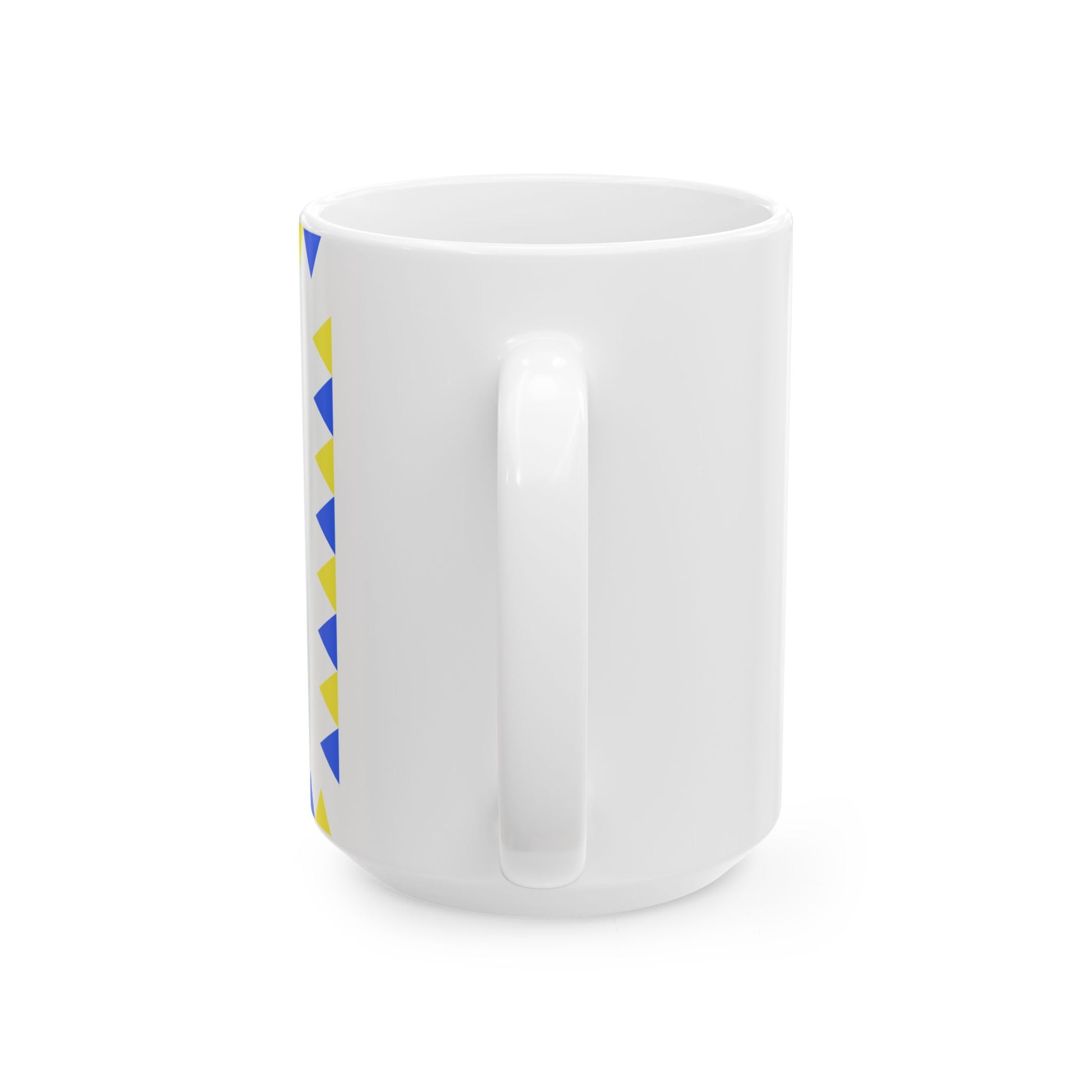 FLAG-Hajdu-Bihar-megye (Hungary) White Coffee Mug-Go Mug Yourself