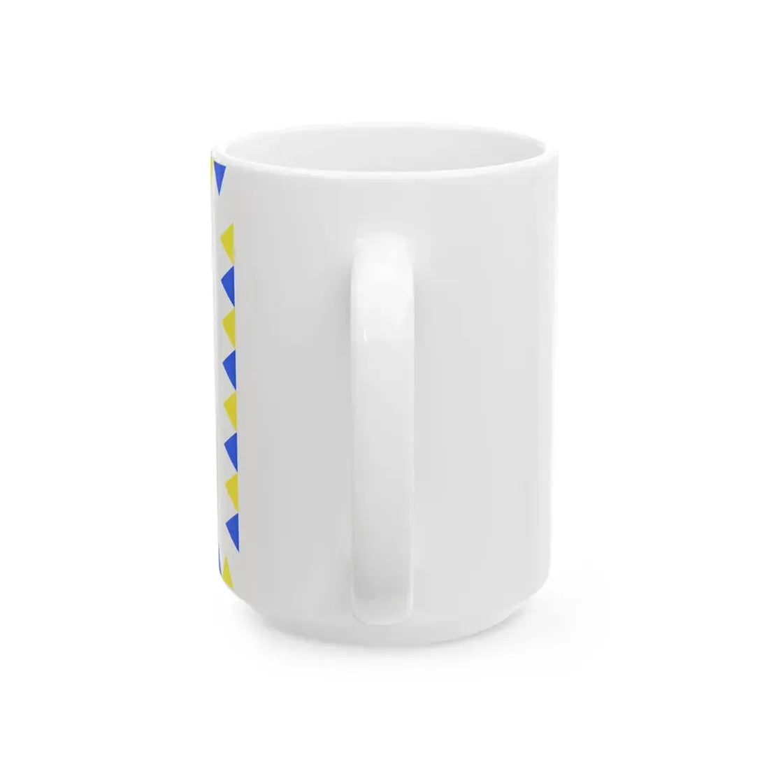 FLAG-Hajdu-Bihar-megye (Hungary) White Coffee Mug - Go Mug Yourself