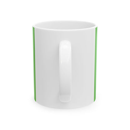 FLAG-Heves-megye (Hungary) White Coffee Mug-Go Mug Yourself