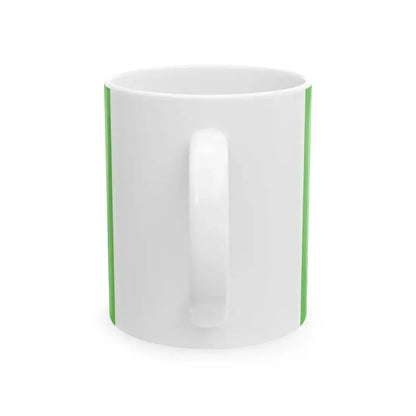 FLAG-Heves-megye (Hungary) White Coffee Mug - Go Mug Yourself