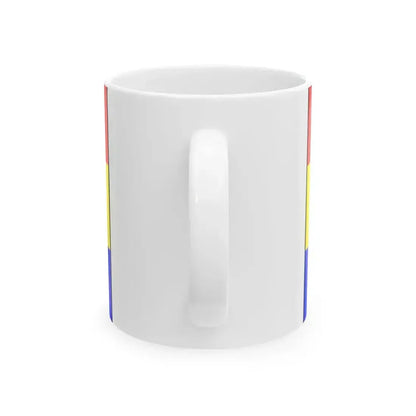 Flag Hungary Town Budapest 1873-2011 (Hungary) White Coffee Mug - Go Mug Yourself