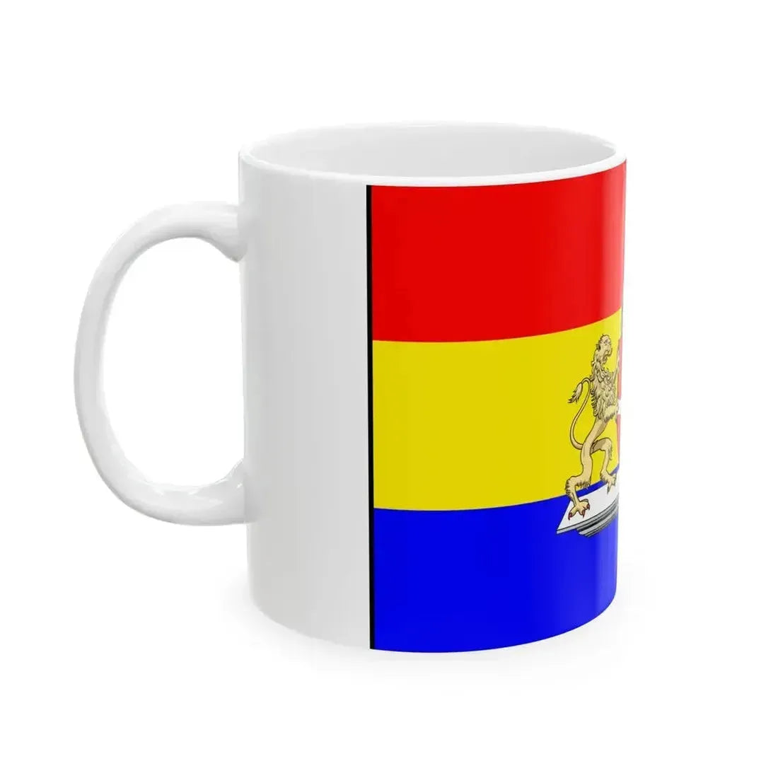 Flag Hungary Town Budapest 1873-2011 (Hungary) White Coffee Mug - Go Mug Yourself
