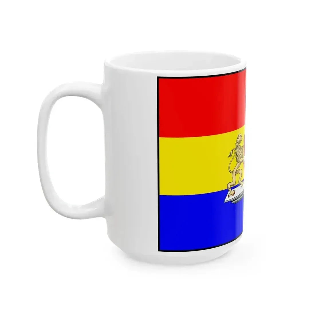 Flag Hungary Town Budapest 1873-2011 (Hungary) White Coffee Mug - Go Mug Yourself