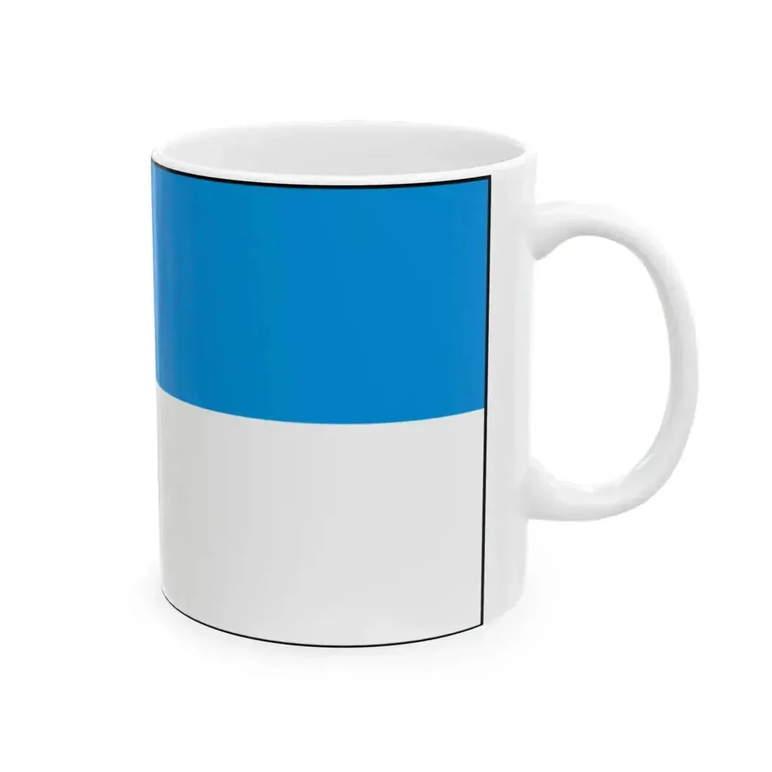 Flag Hungary Town Hajduszoboszlo 2 (Hungary) White Coffee Mug - Go Mug Yourself