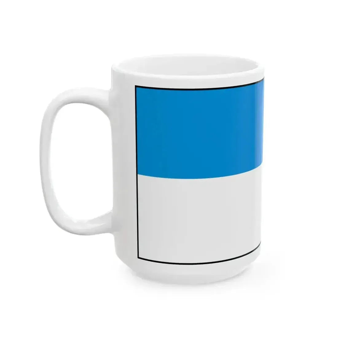 Flag Hungary Town Hajduszoboszlo 2 (Hungary) White Coffee Mug - Go Mug Yourself