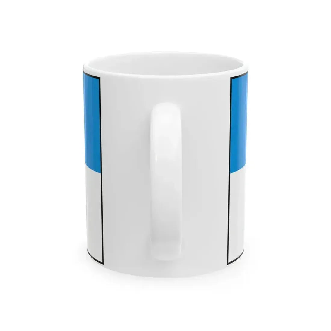 Flag Hungary Town Hajduszoboszlo (Hungary) White Coffee Mug - Go Mug Yourself