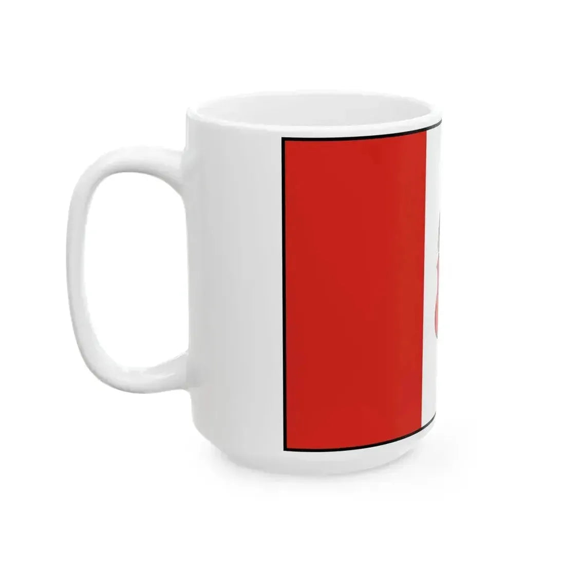 Flag Hungary Town Kecskemet (Hungary) White Coffee Mug - Go Mug Yourself