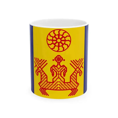 Flag igora (Russia) White Coffee Mug 11oz - Go Mug Yourself