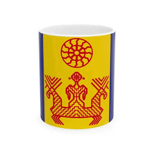 Flag igora (Russia) White Coffee Mug 11oz - Go Mug Yourself