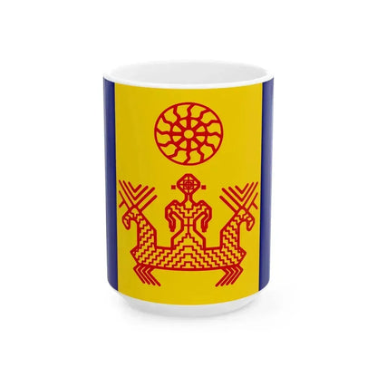 Flag igora (Russia) White Coffee Mug 15oz - Go Mug Yourself