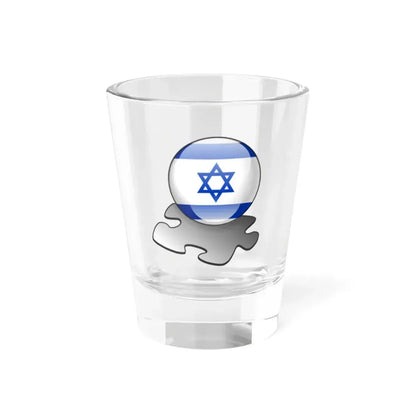 Flag Israel template (Israel) Shot Glass 1.5oz 1.5oz - Go Mug Yourself