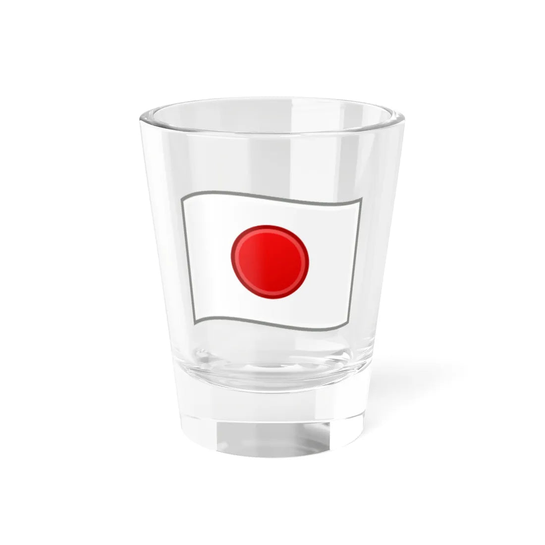Flag-jp (Japan) Shot Glass 1.5oz 1.5oz - Go Mug Yourself
