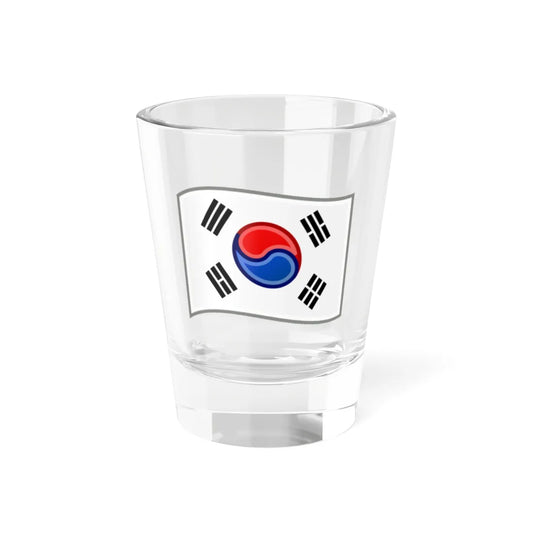 Flag-kr (Korea) Shot Glass 1.5oz 1.5oz - Go Mug Yourself