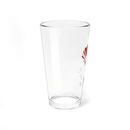 Flag Map of 8 Provinces Philippines (Philippines) Pint Glass 16oz - Go Mug Yourself