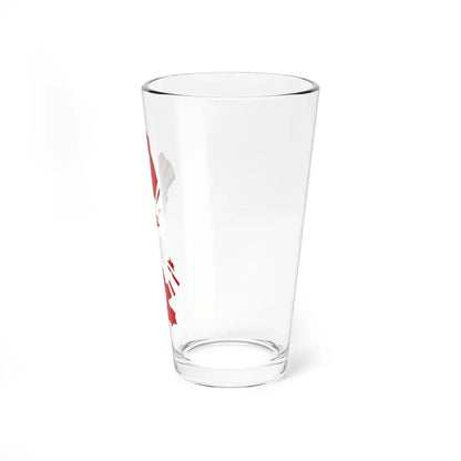 Flag Map of 8 Provinces Philippines (Philippines) Pint Glass 16oz - Go Mug Yourself