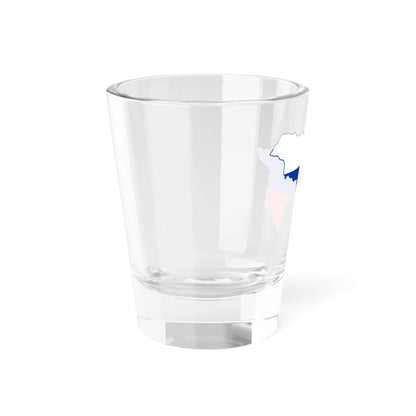 Flag-map of Abkhazia-Russia (Russia) Shot Glass 1.5oz - Go Mug Yourself