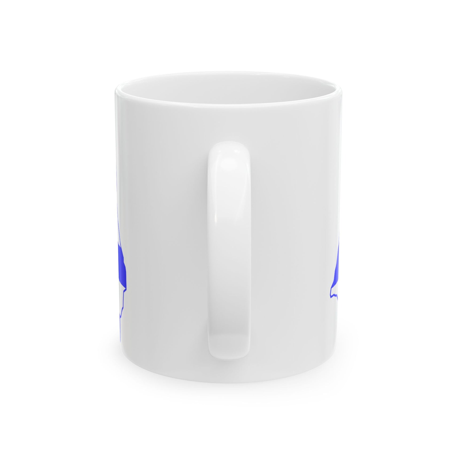Flag map of Adjara (Georgia) White Coffee Mug-Go Mug Yourself
