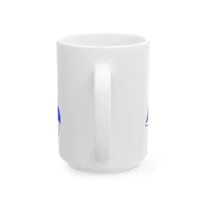 Flag map of Adjara (Georgia) White Coffee Mug - Go Mug Yourself