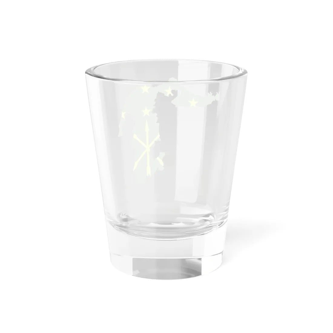 Flag-map of Adygea (Russia) Shot Glass 1.5oz - Go Mug Yourself