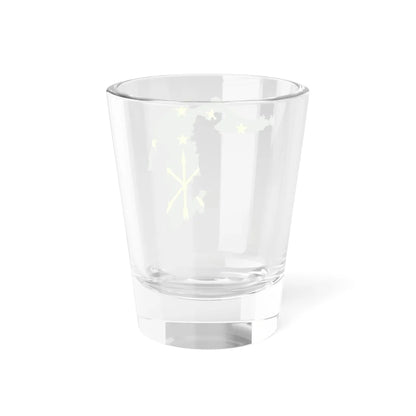 Flag-map of Adygea (Russia) Shot Glass 1.5oz - Go Mug Yourself