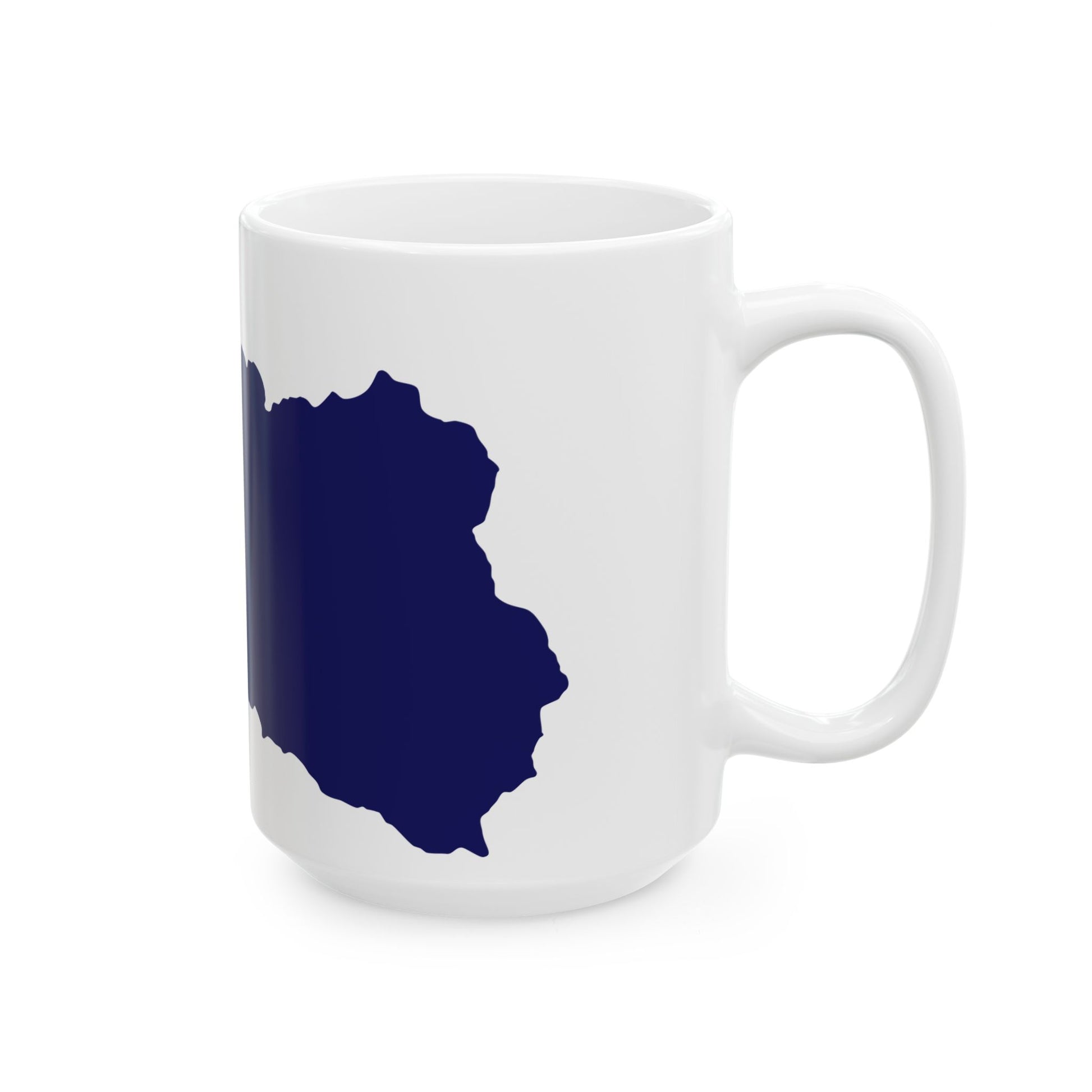 Flag-map of Ajara 2000-2004 (Georgia) White Coffee Mug-Go Mug Yourself