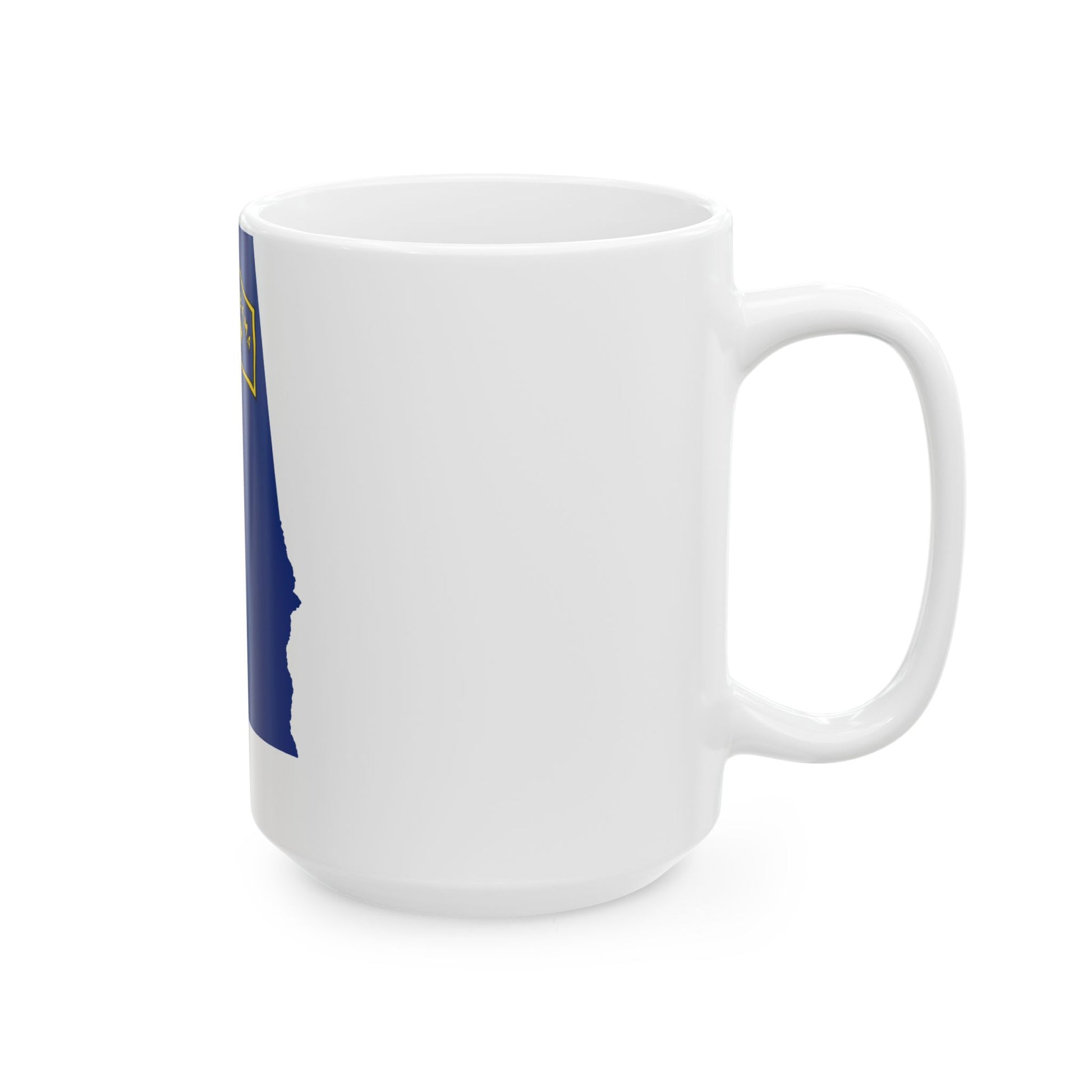 Flag-map of Alabama 1861 (United States) White Coffee Mug-Go Mug Yourself