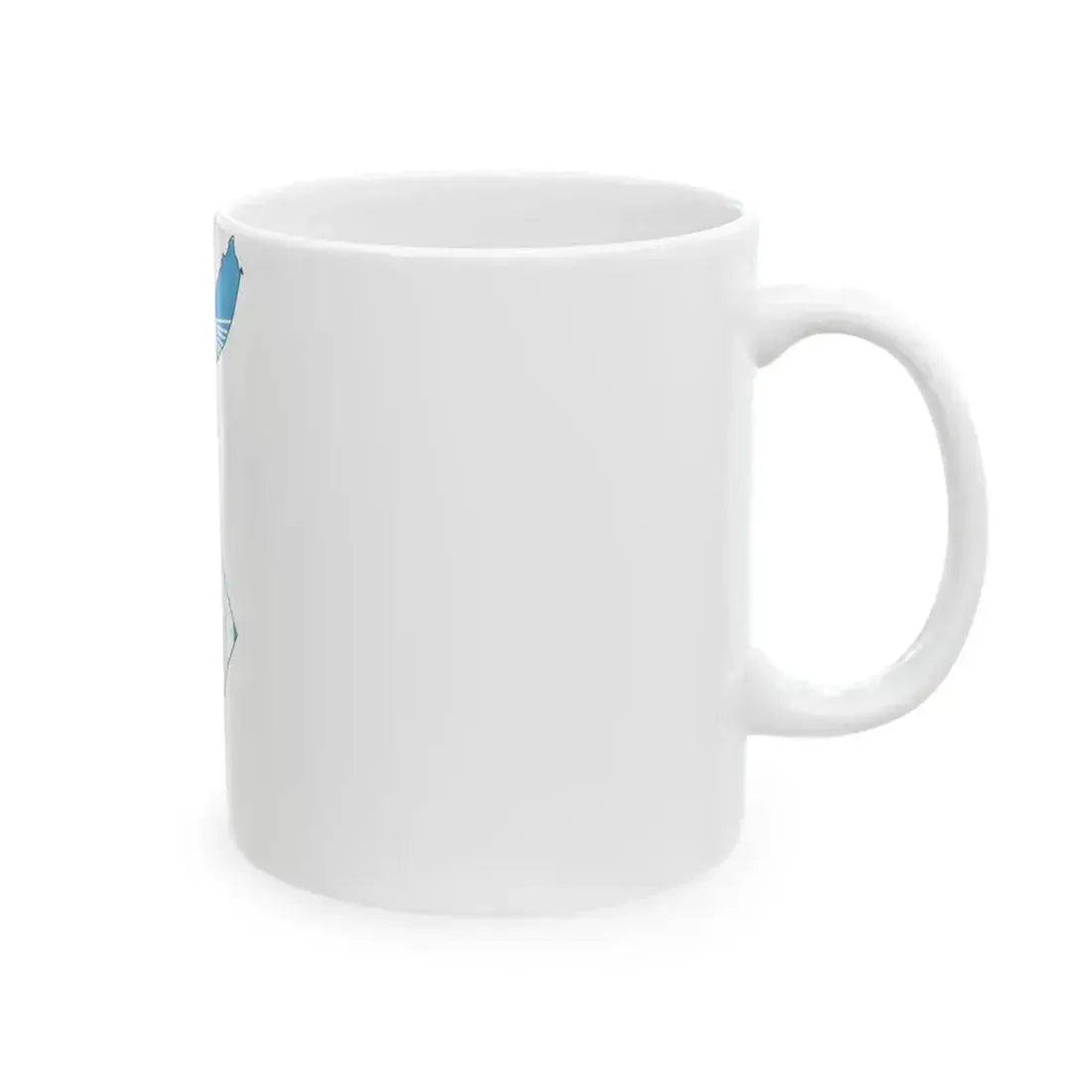 Flag map of Alexandria (Egypt) White Coffee Mug - Go Mug Yourself