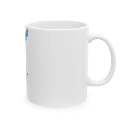 Flag map of Alexandria (Egypt) White Coffee Mug - Go Mug Yourself