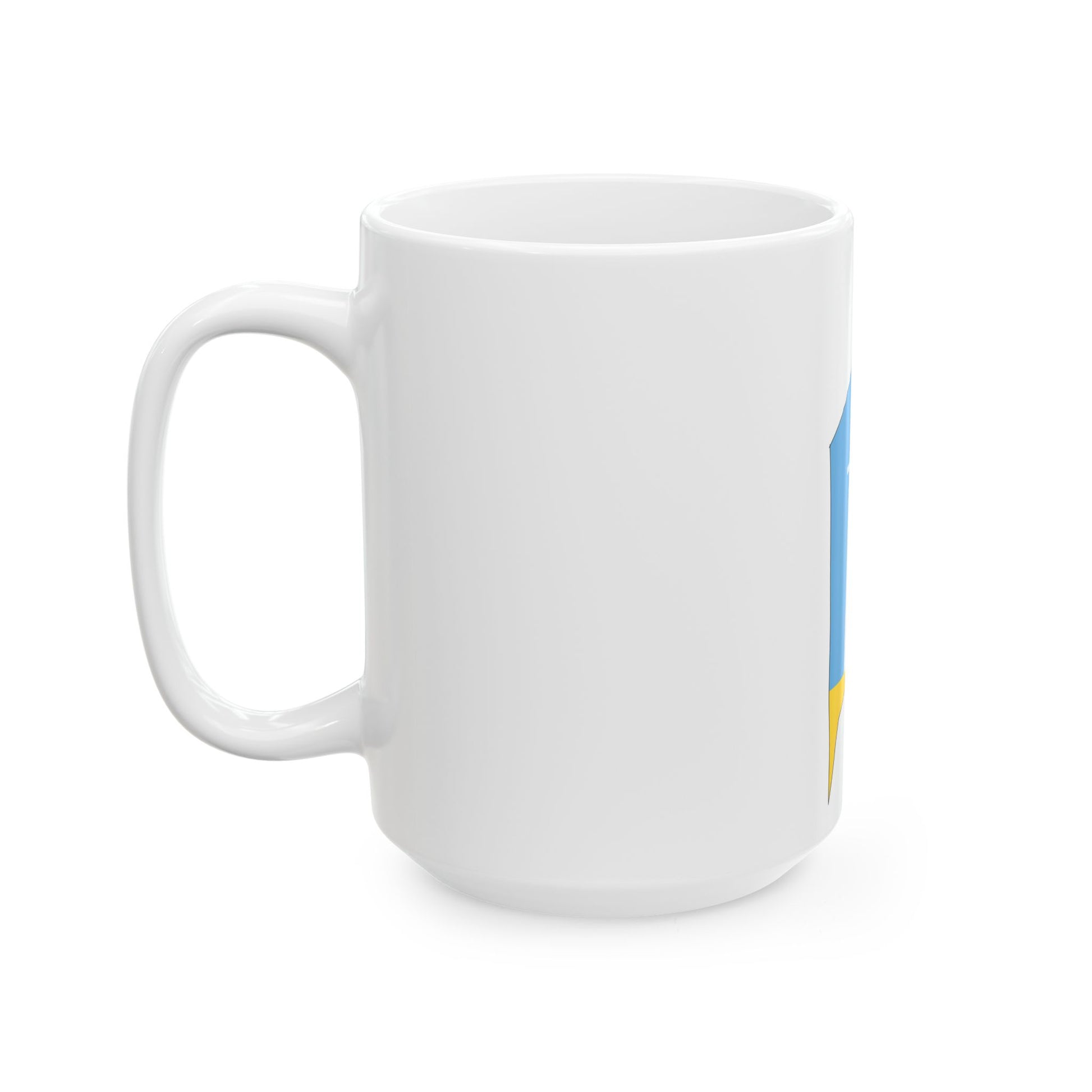Flag map of Alexandria (Egypt) White Coffee Mug-Go Mug Yourself