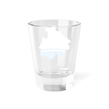 Flag-map of Altai Republic (Russia) Shot Glass 1.5oz - Go Mug Yourself