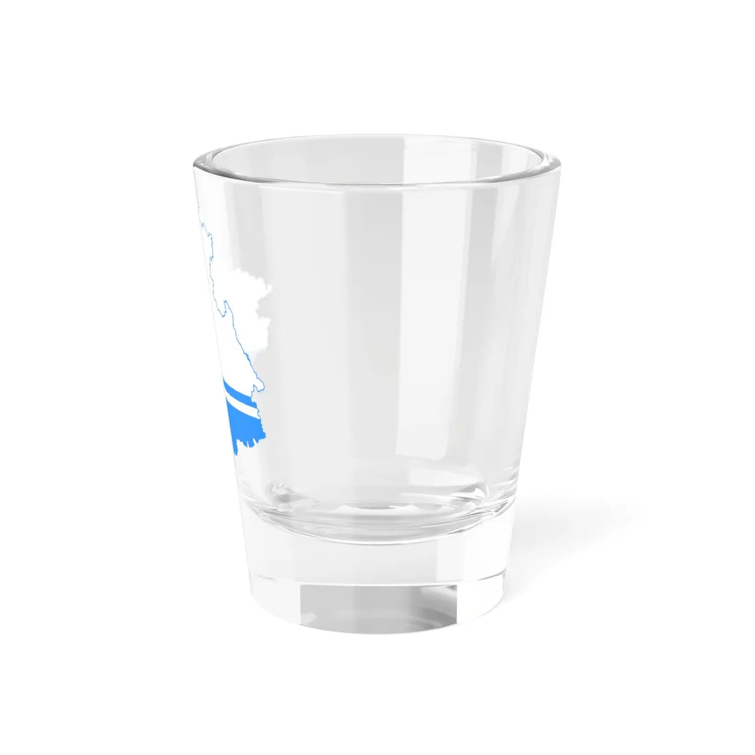 Flag-map of Altai Republic (Russia) Shot Glass 1.5oz - Go Mug Yourself